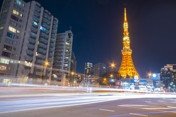 Tokyo Tower is most famous landmark of Tokyo City.