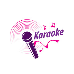 vector logo karaoke