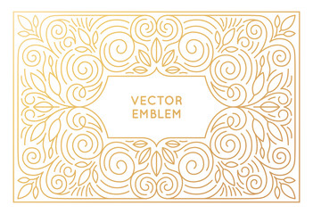 Vector poster design template, wedding invitation