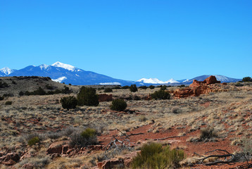 Wupatki National Monument near San Francisco Peaks, Flagstaff, Arizona