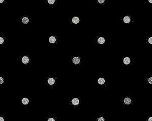Shiny seamless background with silver glitter dots decoration