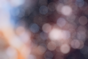 Colorful bokeh background. DEfocused lights of different colors