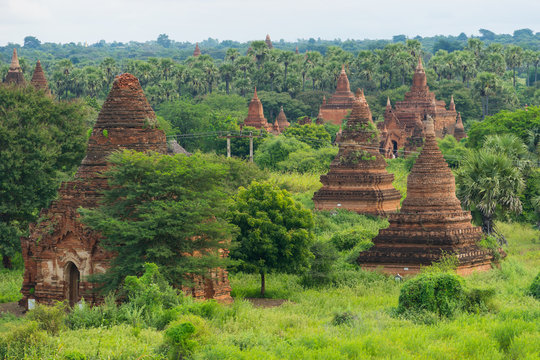 Bagan ancient city landscape, Mandalay, Myanmar