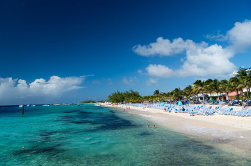 Tropical resort beach
