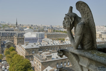 Fototapeta na wymiar Cathedrale Notre Dame