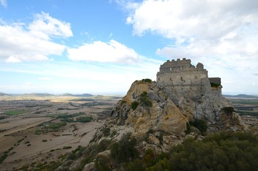 Fototapeta na wymiar Castle of Acquafredda