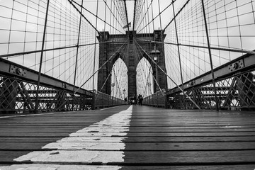 Fototapeta na wymiar ponte di brooklyn