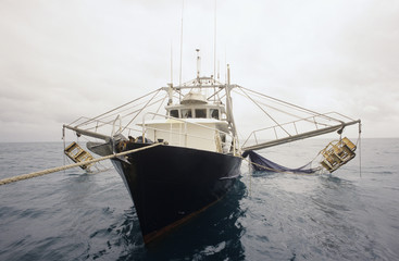 Prawn fishing trawler Gulf of Carpentaria Australia