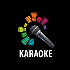 vector logo karaoke