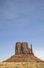 USA Arizona Mitten Butte at Monument Valley