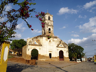 Fototapeta na wymiar Santa Ana Church in Trinidad (Cuba)