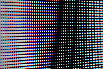 Close up of LED panel