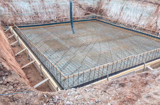 Bodenplatte betonieren