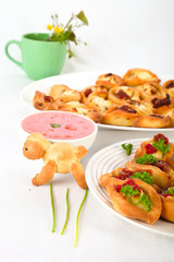 Backen für Kinder: Teigtaschen