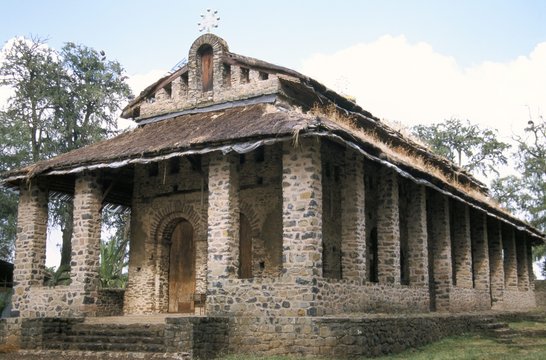 Debre Berham (Debre Birhan Selassie) church, Gondar, Ethiopia
