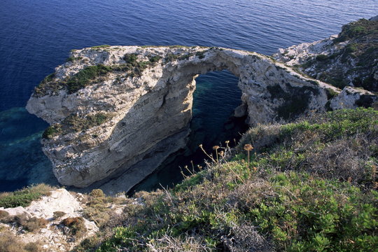 Tripitos Arch, Paxos, Ionian islands, Greece