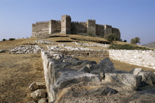 Byzantine castle, Selcuk Castle, Anatolia, Turkey