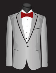 Man suit vector