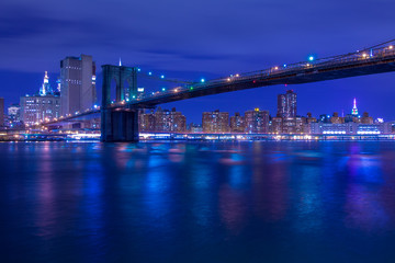 Night Brooklyn Bridge