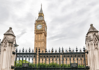 Fototapeta na wymiar Big Ben in London, England, UK
