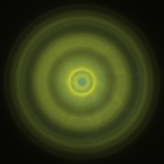 grüngelber runder Hintergund