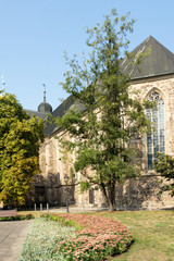 Fototapeta na wymiar Kathedrale St. Sebastian in Magdeburg, Sachsen-Anhalt