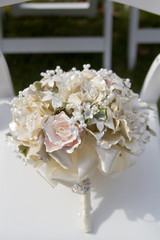 Plaster Flower Bridal Bouquet