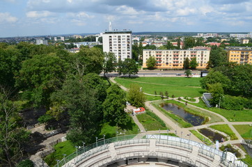 Biłystok latem/Bialystok in summer, Poland