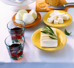 Assorted cheese