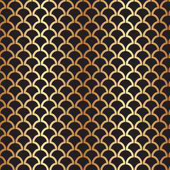 Abstract Seamless Art Deco Vector Pattern