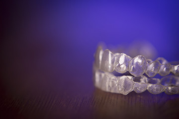 Dental orthodontic invisible teeth correction