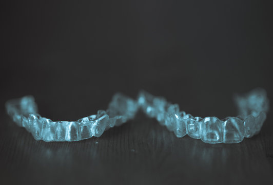 Dental orthodontic invisible teeth correction