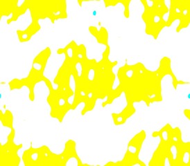 Seamless abstract background in  green , yellow and white  spots and lines, holes and blots with long tails and meek, gentle and spirited