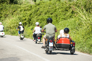 Vintage sidecar