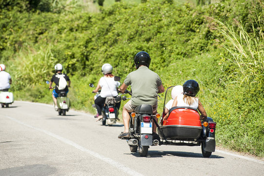 Vintage sidecar