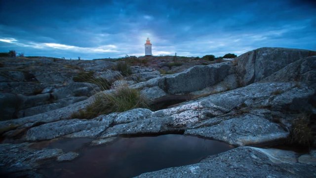 Lighthouse in the Stockholm Archipelago, Sweden.