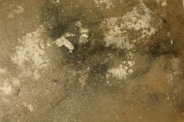 old and dirty concrete floor