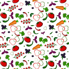 vegetable pattern
