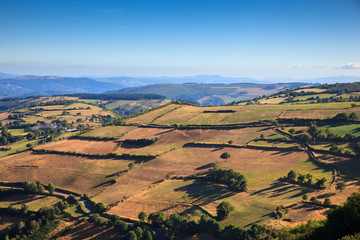 View of Galicia landscape