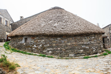 Palloza traditional northwest spanish dwelling