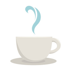 coffee cup drink isolated icon vector illustration design