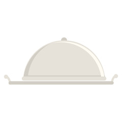 tray server isolated icon vector illustration design