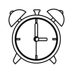 alarm watch isolated icon vector illustration design