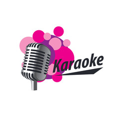 vector logo karaoke