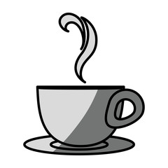 coffee cup drink isolated icon vector illustration design