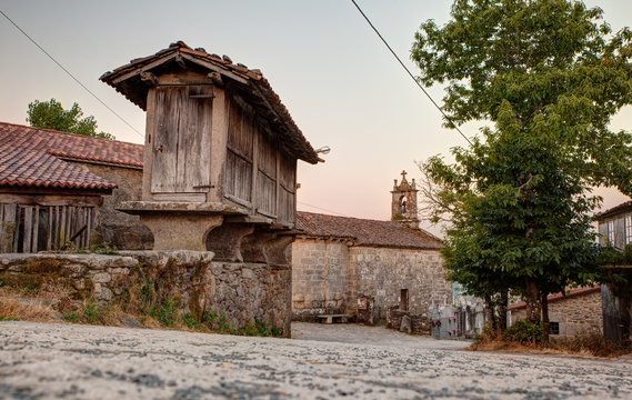 Horreo, typical spanish granary