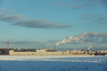 Fototapeta premium Saint Petersburg in winter