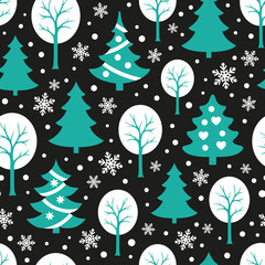 Christmas seamless pattern