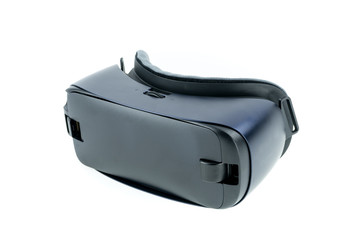 VR virtual reality glasses on white background