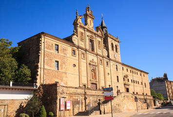 Fototapeta na wymiar San Nicolas El Real Monastery, Villafranca del Bierzo